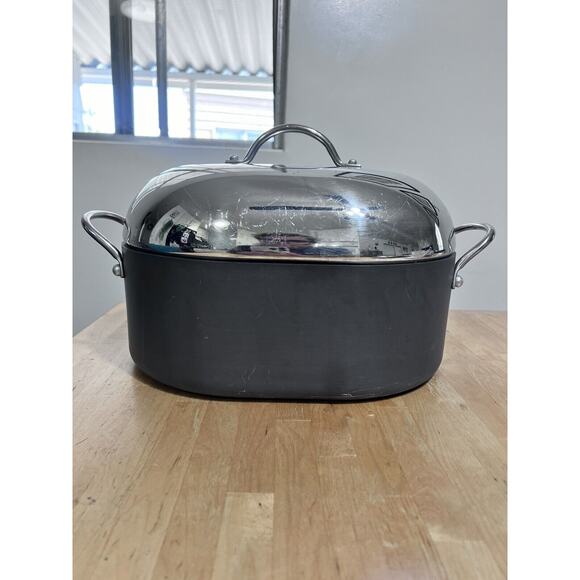 Circulon 2 Handled Dutch Oven 6qt With Lid Non Stick - Picture 1 of 4